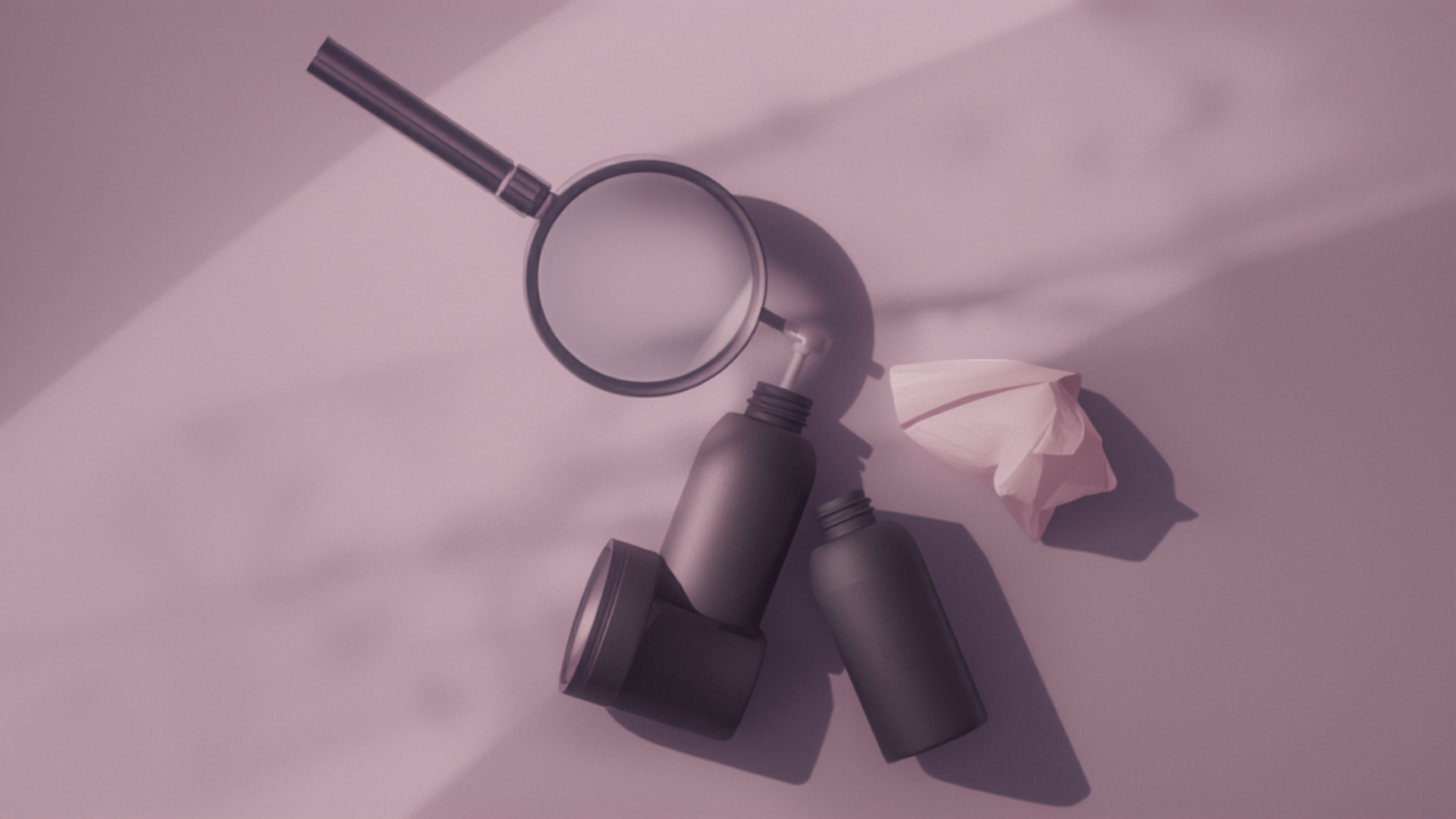 Skincare products arranged on a clean surface